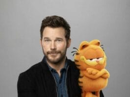 Chris Pratt reflexiona sobre la paternidad en 'Garfield'