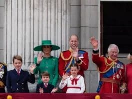 La familia real asiste al desfile de Trooping the Colour 2024