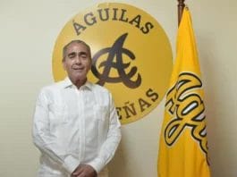 Víctor García Sued reelegido presidente de las Águilas Cibaeñas para la temporada 2024-2025